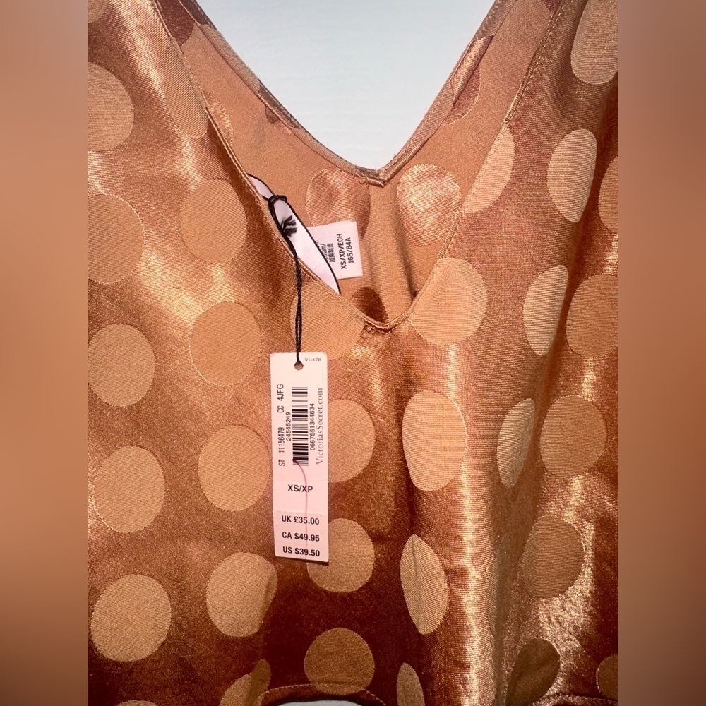 Victoria's Secret Polka Dot Top NWT XS - Picture 5 of 5
